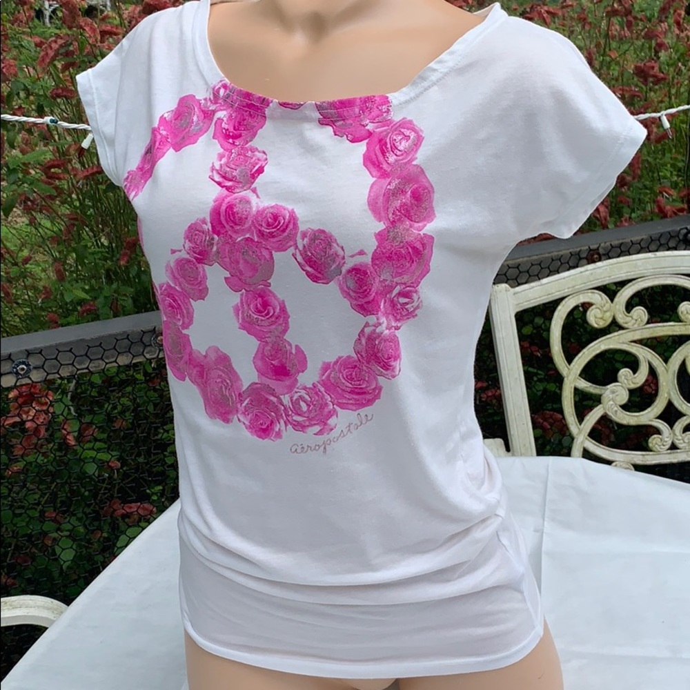 Aeropostale “Peace Sign” Top